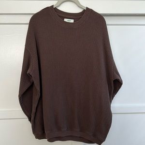 Aerie waffle sweater